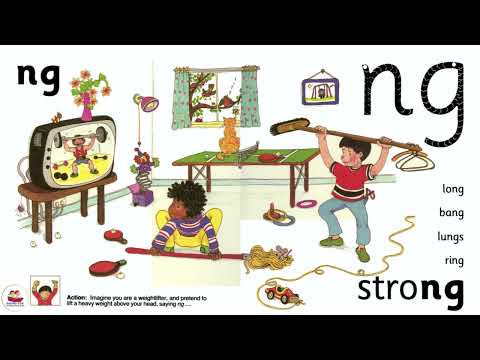 Jolly Phonics Story - Letter 'NG' from Group 5