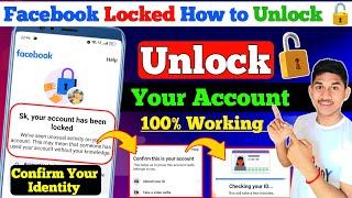 Your Account has been Locked Facebook 🔓 | How to Unlock Facebook Account | Unlock Facebook Profile