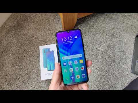 Honor 20e Unboxing and walkthrough