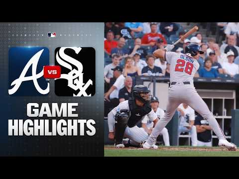 시카고화이트삭스 VS 애틀랜타 6:5 MLB 하이라이트