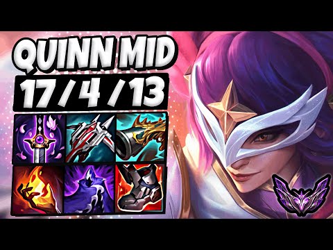 Quinn vs Irelia [ MID ] Lol Korea Master Patch 25.18