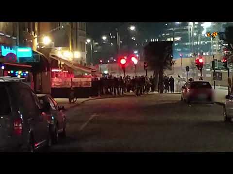 Huliganbråk bröt ut efter derby – tre till sjukhus