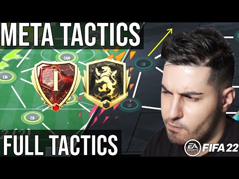 Best Meta Tactics 442/4231/41212/5212 [POST PATCH] To Get More Wins - FIFA 22