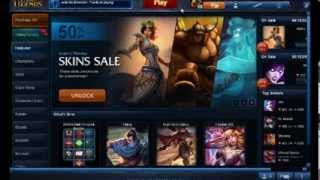 [How To] Sell Your Champions,Skins In League of Legends [[UPDATE]]