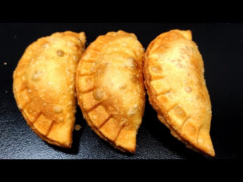 Masa de empanadas 3 ingredientes y relleno de pollo