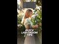Quick Lightroom Tips Brighten Dark Photos Shorts