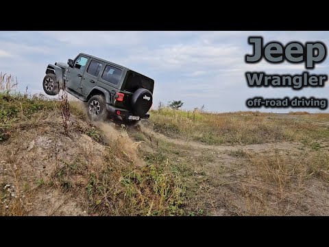 Off-Roading in the 2024 Jeep Wrangler Sahara