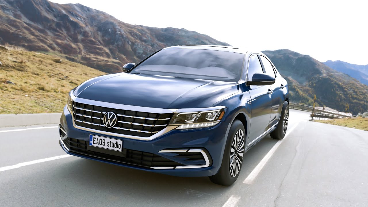 2021 Volkswagen Passat 380 TSI 3D Model