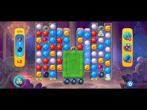 Fishdom level 8731 no boosters フィッシュダム