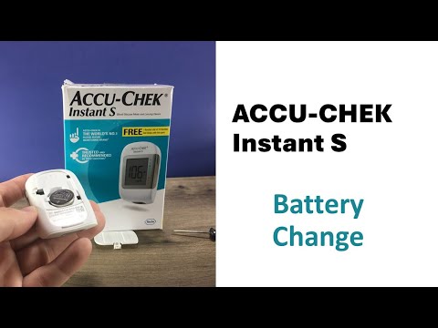 ACCU CHEK Instant S Battery Change | Battery charging is not an option
