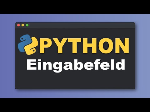 Eingaben mit tkinter erstellen und lesen | Tutorial für Anfängerinnen (Deutsch)