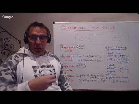 DALF C1 / DALF C2 - LES DIFFERENCES ESSENTIELLES