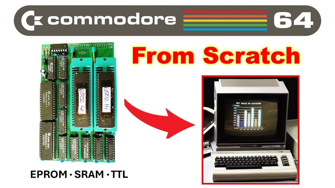 Commodore 64 from Scratch: CPU Design and Build.