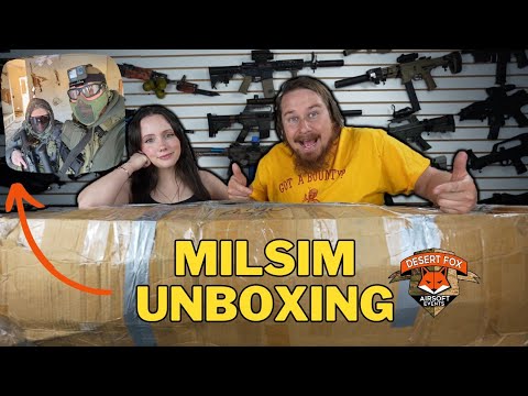 Unboxing Airsoft Gear We Used At A MILSIM Event In The Desert!