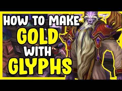 How To Make Gold With Glyphs In WoW BFA 8.3 - Gold Making, Gold Farming Guide