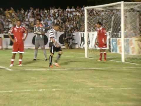 Treze 1 x 0 Vila Nova: Gol de Negretti