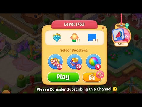 Matchington Mansion Level 1753, Level 1754 & Level 1755 - iOS/Android