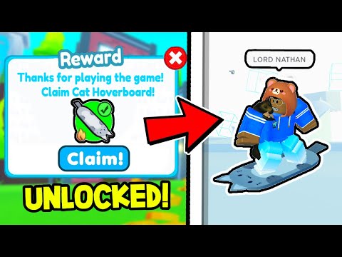 😳 Pet Simulator X Secret Code Gives FREE CAT HOVERBOARD (Roblox)