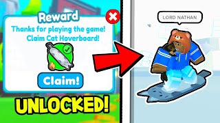 😳 Pet Simulator X Secret Code Gives FREE CAT HOVERBOARD (Roblox)