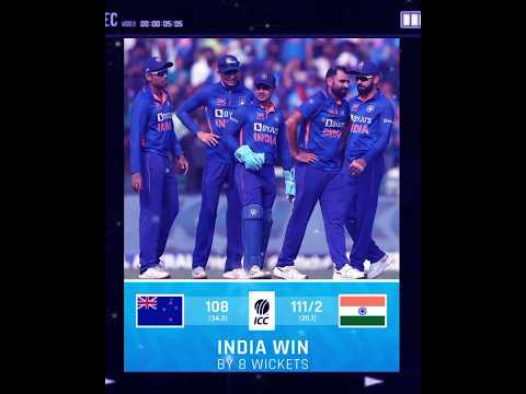 IND VS NZ || 2ND ODI || CRICKET HIGHLIGHTS || 21 JAN 2023 || #INDvsNZ #shorts #ytshorts #viral