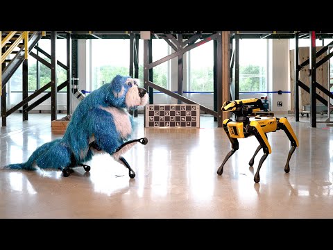 Robot Dog Transforms Into Sparkles