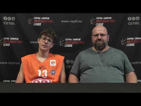 CEYBL U14 - Press conference, 3.11.2023, Thuringia Select Team - Mitteldeutsche Basketball Academy