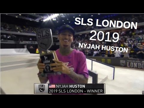 Nyjah Huston at SLS London Final (all runs)