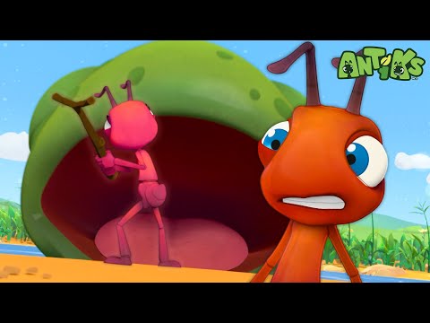 Tadpole Attack | 1 Hour of Antiks🐜 | Funny Adventure Cartoons for Kids | Be Brave!