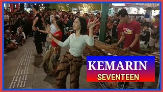 Download lagu KEMARIN - SEVENTEEN || Cover Angklung Malioboro Carehal mp3