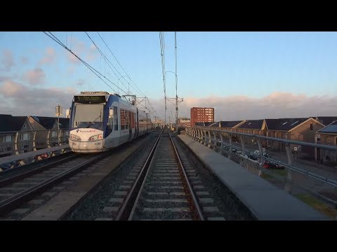 HTM RandstadRail 4k Zoetermeer Javalaan - Den Haag Monstersestraat | Alstom RegioCitadis 4022+4021