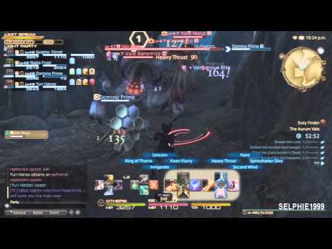 Final Fantasy XIV A Realm Reborn Blind Playthrough - Autrum Vale Dungeon