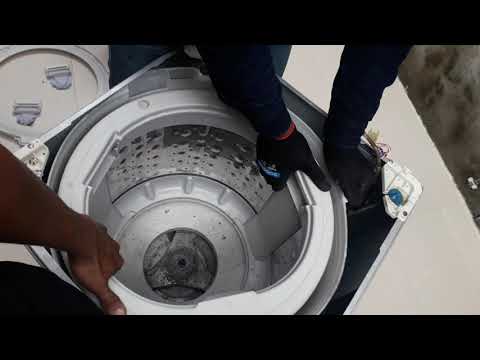 como sacar el tanque de mi lavadora