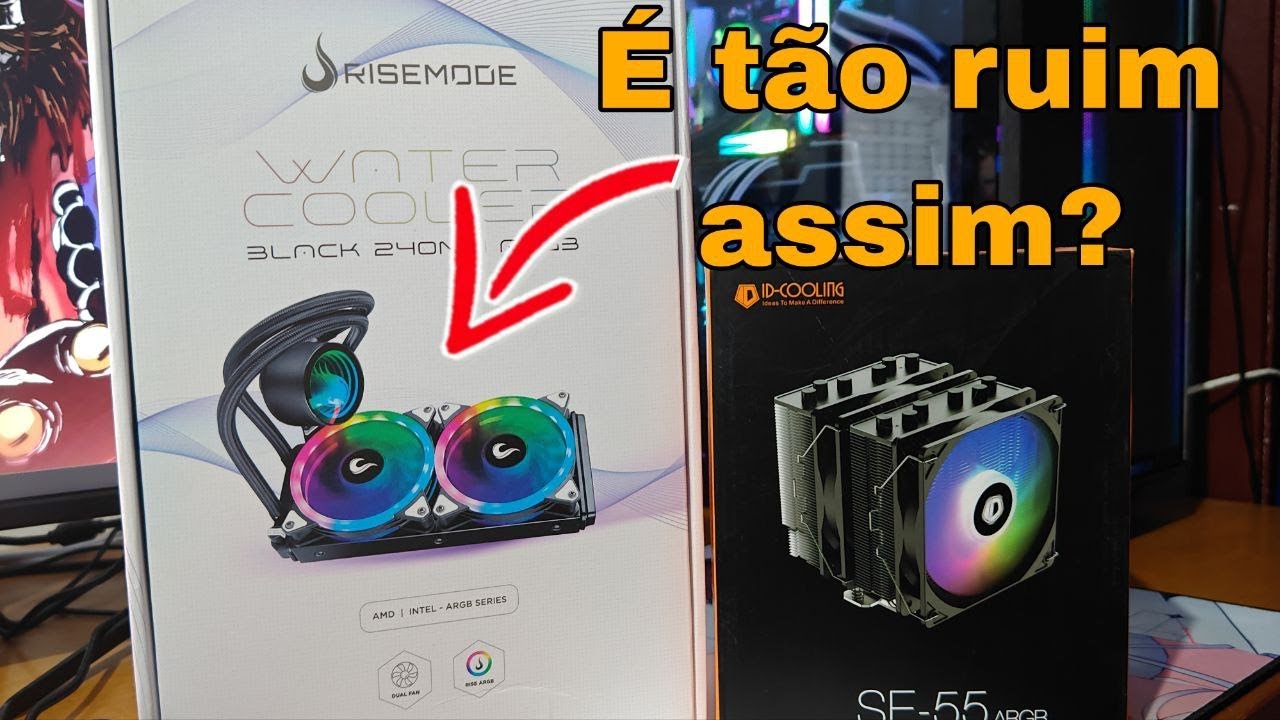 O WATER COOLER DA RISE MODE É TÃO RUIM QUANTO DIZEM? COMPREI PRA TESTAR E O RESULTADO ME SURPREENDEU