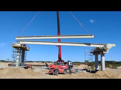 🏗️👷😊 Budowa 🛣️🌁 Autostrady A-2 Warszawa - Kukuryki na Odcinku V Gręzów - Siedlce Zachód 🚛🚗🚒🚑🚌🚙🚚🚗🚛🚙🚒