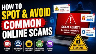 How to Spot & Avoid Common Online Scams
