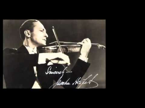 Heifetz Plays Hungarian Dances # 11, 17 & 20 (Brahms)