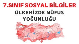 Ülkemizde Nüfus Yoğunluğu