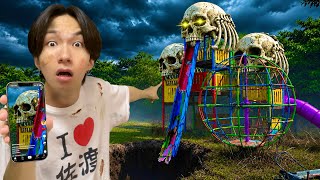 絶対に遊んではいけない公園の遊具10個に行ってみた...