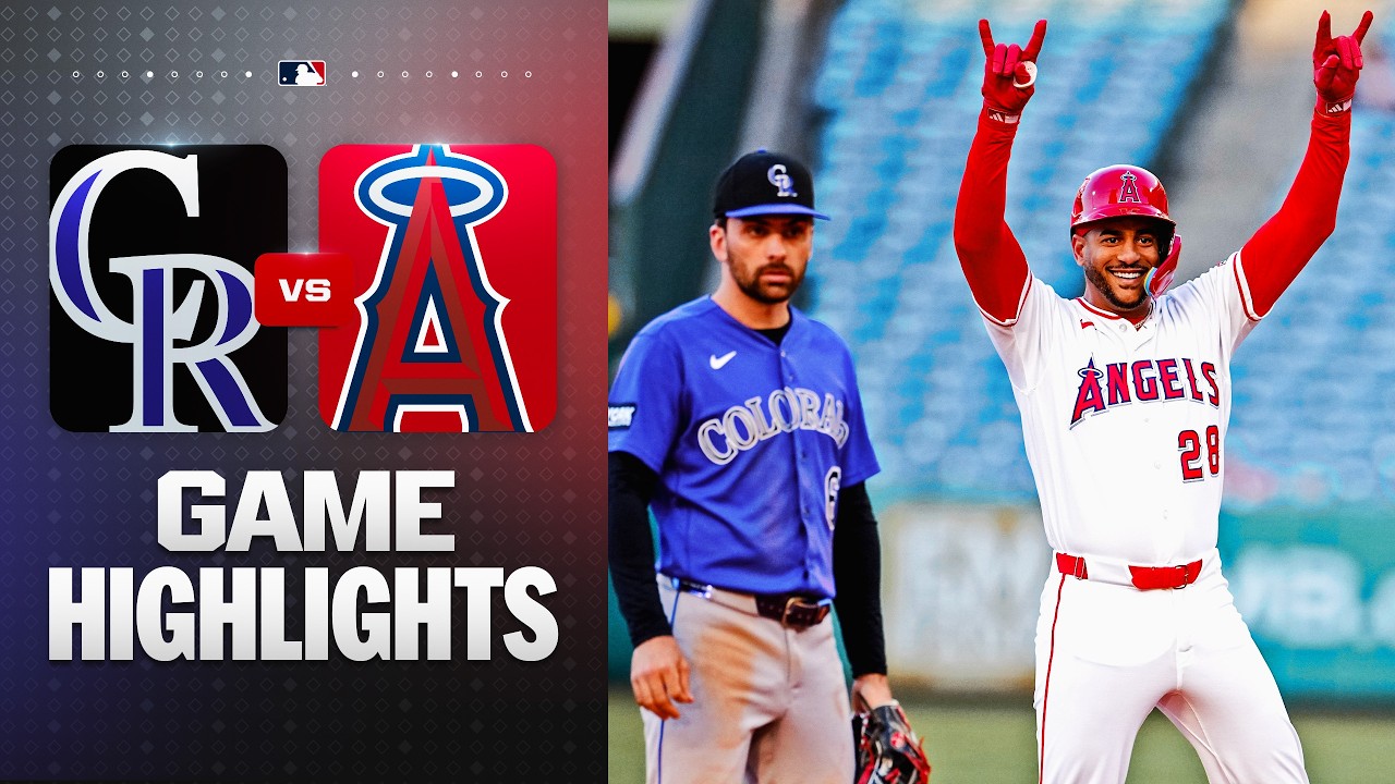 6월05일 콜로라도 에인절스 MLB 하이라이트