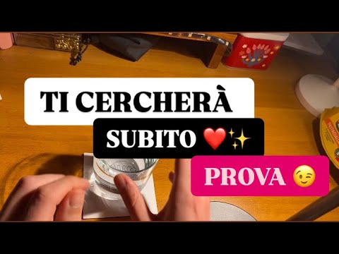 TI CERCHERÀ SUBITO 😉❤️ rituale di magia bianca