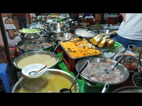 Night market street food in Phnom Penh City, Cambodia | Asian Travel Food, Desserts,...#28