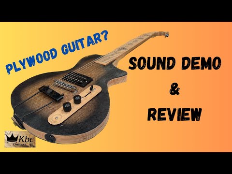 What Does a PLYWOOD Guitar Sound Like? - DEMO and REVIEW!