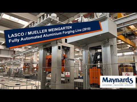 MUELLER WEINGARTEN Aluminium-Component Forging Line  