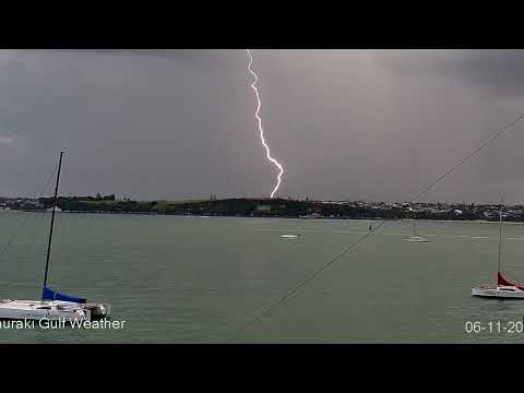 Hauraki Gulf Webcam from Auckland live cam