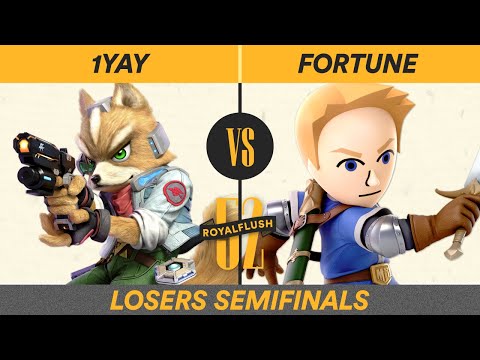 Oblivion Games 118 | Losers Semifinals - 1Yay (Fox) vs Fortune (Mii Swordfighter)