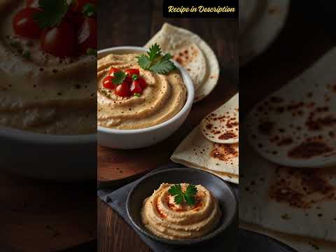 🌟🍞🥙⏳ How to Cook Hummus with Pita Bread 🥙 Hummus with Pita Bread Recipe