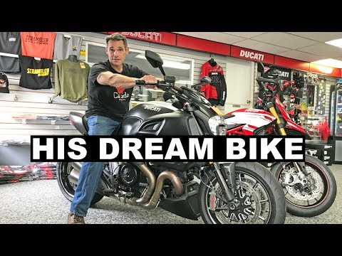 Found My Dad's Dream Bike - Ducati Diavel Carbon