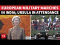 RARE SCENES European Military Marches In Indian Capital On India S 77th Day Republic Day WATCH