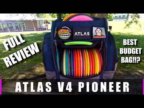 ATLAS V4 Pioneer...Best Budget Disc Golf Bag!!? | In Depth Review