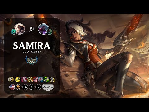 Samira ADC vs Varus - NA Challenger Patch 13.5